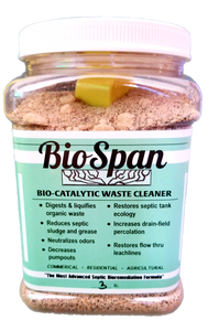 Biospan 1-Year Supply Septic Tank Bacteria (3lb)