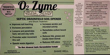 Load image into Gallery viewer, O2 Zyme Liquid Septic Shock Treatment and Soil Opener 1 Gallon